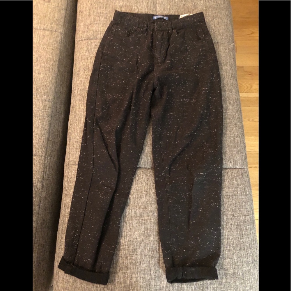 Pull & Bear Dark Denim High-Waisted Jeans